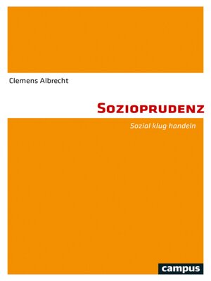 cover image of Sozioprudenz